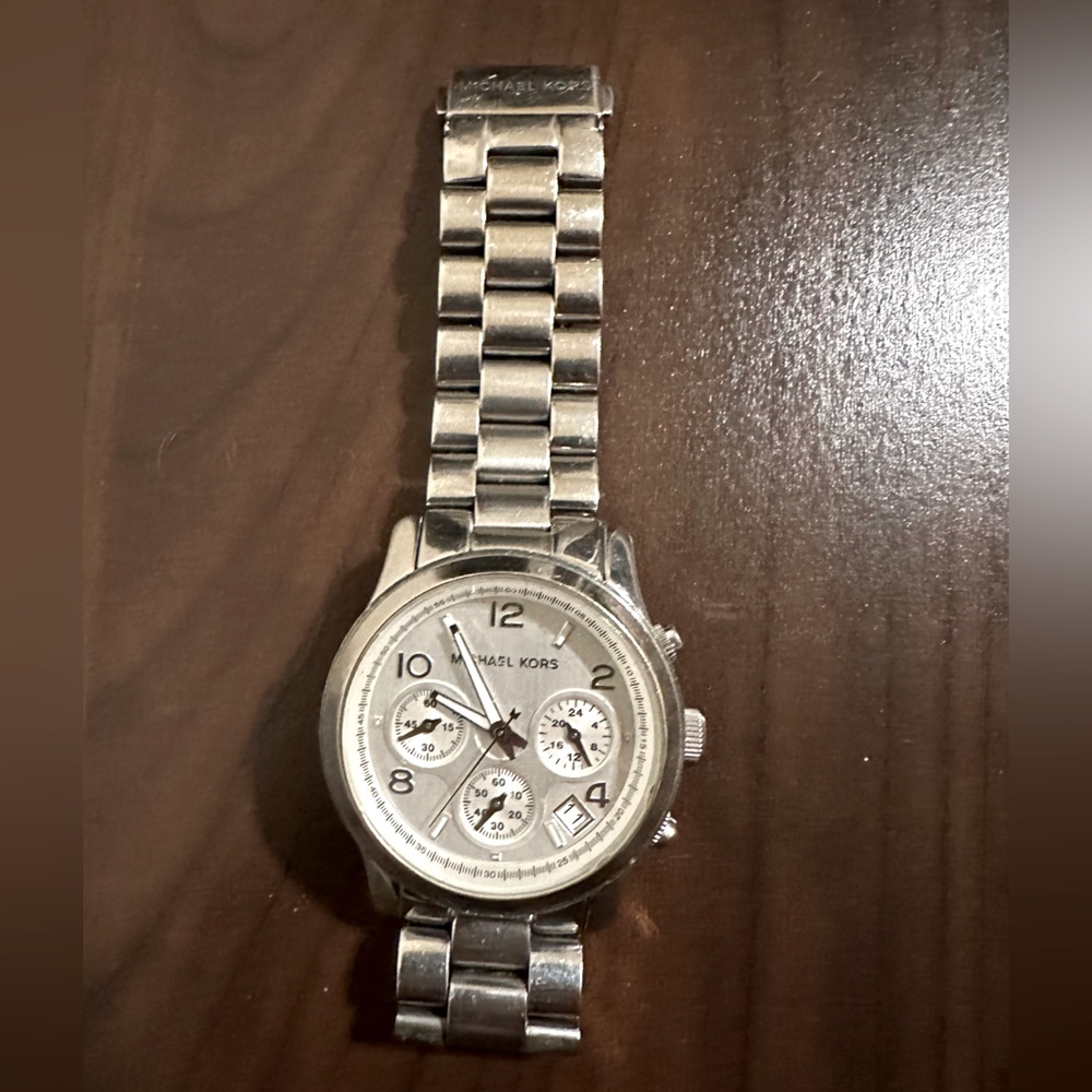 Michael Kors silver watch